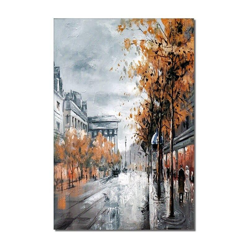 Shop 0 20X30cm no frame / SY 15916 Abstract Landscape Canvas Painting Modern Nordic Street  Scene Posters And Prints Wall Art Picture For Living Room Home Decor Mademoiselle Home Decor