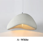 Shop 0 A - White / D30 x H150cm / Cold White Japanese Wabi-Sabi Chandelier Modern Minimalist Dining Room Living Room Bedroom Bar Designer Homestay E27 Decorate Hanging Lamp Mademoiselle Home Decor