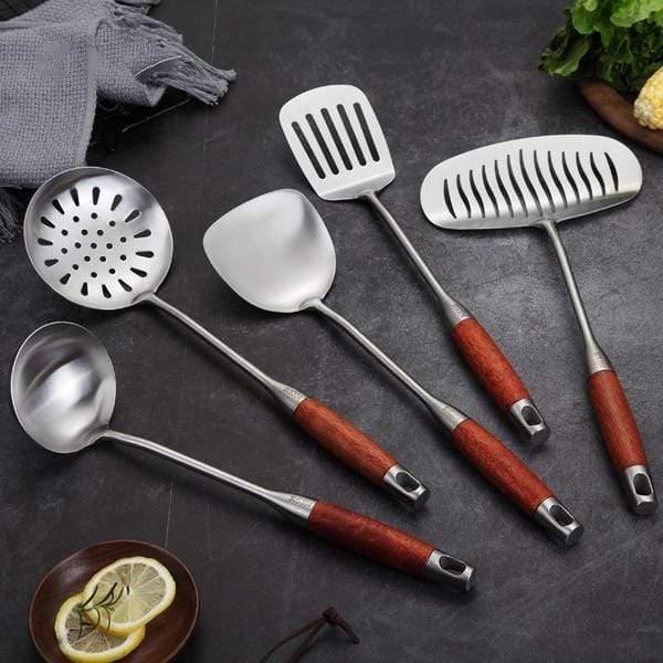 Shop Utensils 5 Piece Collection Osami Cooking Utensils Mademoiselle Home Decor