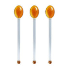 Shop 0 3PC Amber Pampelonne Spoons Mademoiselle Home Decor