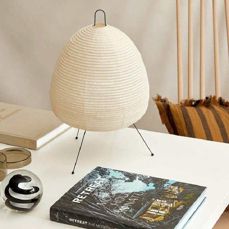 Shop 0 Japanese Rice Paper Lantern Led Table Lamp Living Room Bedroom Bedside Study Hotel Homestay Art Creative Decor Tripod Floor Lamp Mademoiselle Home Decor