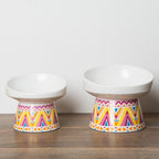 Shop 200003694 Pink - Small / S Pasadena Pet Bowl Mademoiselle Home Decor