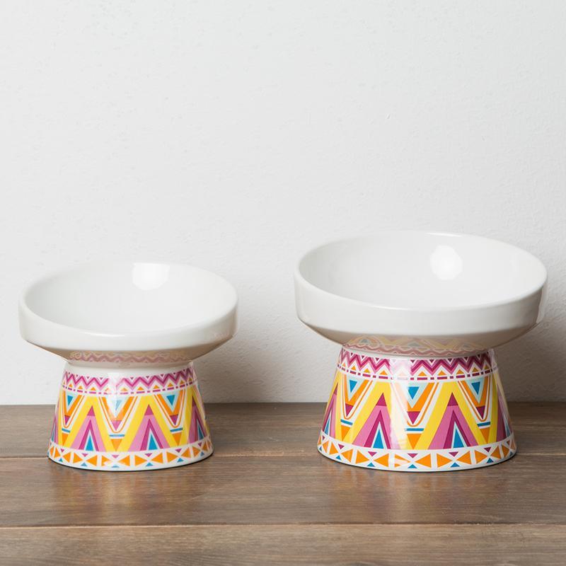 Shop 200003694 Pink - Small / S Pasadena Pet Bowl Mademoiselle Home Decor