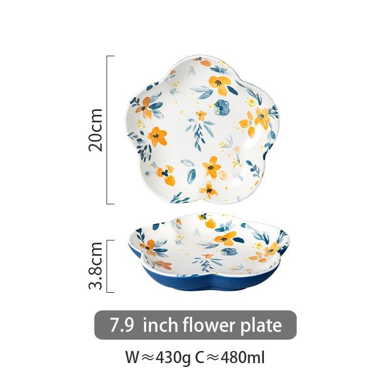 Shop 0 7.9in flower plate Pasianno Plate Mademoiselle Home Decor