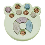 Shop 0 Footprint (Green) Paw Dog Puzzle Toy Mademoiselle Home Decor