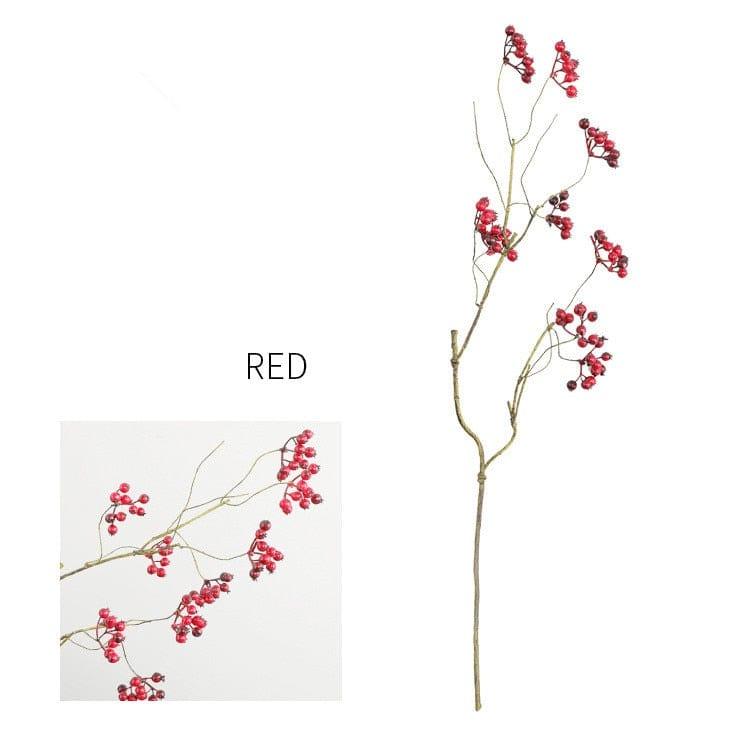 Shop 0 red Piccolo Artificial Flowers Mademoiselle Home Decor