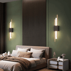 Shop 0 Modern minimalist LED wall lamp lamp length 50cm 90-260V indoor lighting bathroom wall lamp background decoration hotel project Mademoiselle Home Decor
