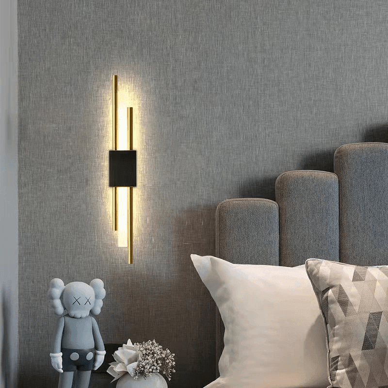 Shop 0 Modern minimalist LED wall lamp lamp length 50cm 90-260V indoor lighting bathroom wall lamp background decoration hotel project Mademoiselle Home Decor