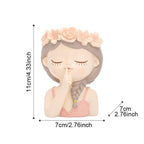 Shop 0 China / Flower pot 6 Cartoons Beauty Human Head Sculpture Vase Lady Small Fresh Portrait Flower Pots Home Storage Organization Decorative Accessories Mademoiselle Home Decor