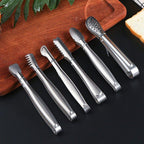 Shop 0 Dropshipping Stainless Steel Non-stick Kitchen BBQ Tongs Smart Grill Meat Food Clip Cooking Clamp Gold/Silver Accessories Mademoiselle Home Decor
