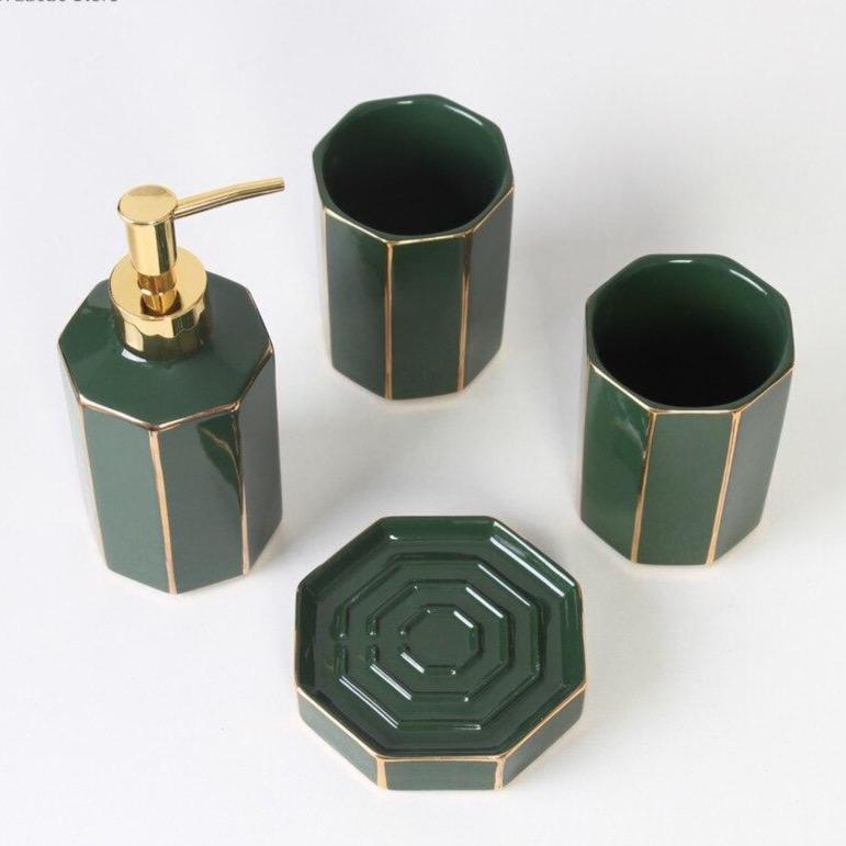 Shop 0 Portofino Bathroom Accessories Set Mademoiselle Home Decor