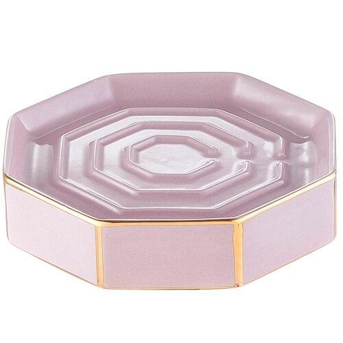 Shop 0 Pink Soap Tray Portofino Bathroom Accessories Set Mademoiselle Home Decor
