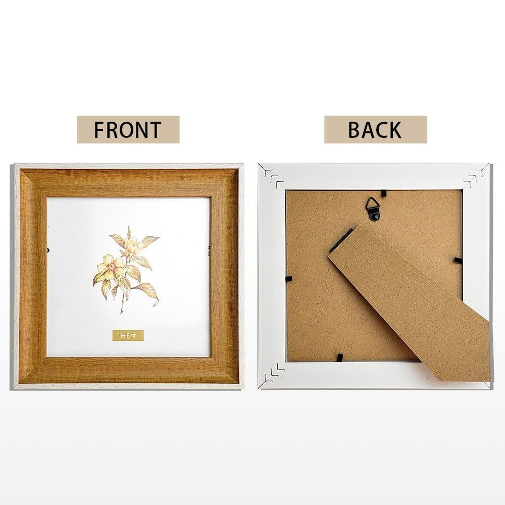 Shop 0 5/6 Inch Nordic Square Photo Frame Setting Cross Stitch Frame Square Resin Photo Frame Photo Frame Picture Frame Wall Hanging Mademoiselle Home Decor