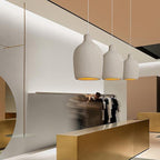 Shop 0 Wabi Sabi Restaurant LED Chandelier Light Bar Designer Bedroom Bedside Lamp Home Decor Cement Living Room Homestay Hanging Light Mademoiselle Home Decor