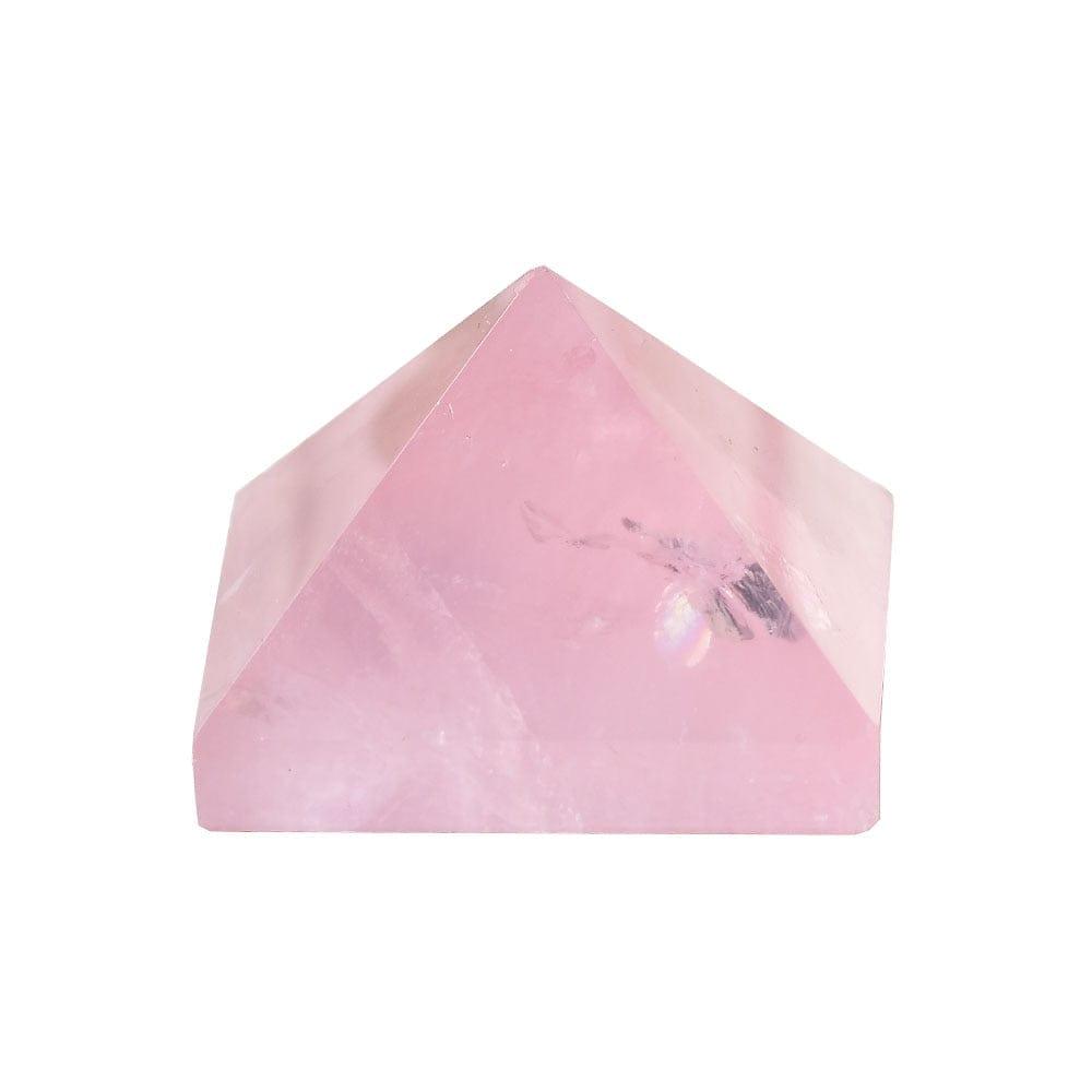 Shop 0 Rose Quartz Natural Fluorite Crystal Pyramid Quartz Healing Stone Chakra Reiki Crystal Tiger Eye Point Home Decor Crafts Of Gem Stone 1PC Mademoiselle Home Decor