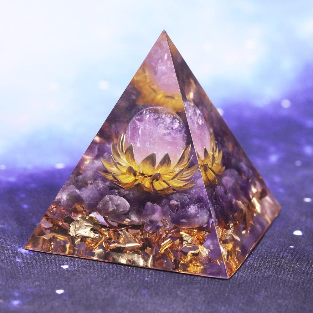 Shop 0 Healing Crystals Chakra Stones Emf Protection Orgone Pyramid Reiki Energy Meditation Pyramid For Positive Energy With Quartz Mademoiselle Home Decor