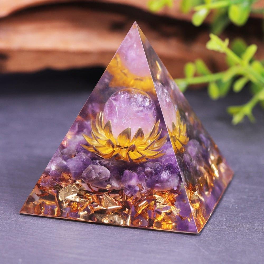 Shop 0 Healing Crystals Chakra Stones Emf Protection Orgone Pyramid Reiki Energy Meditation Pyramid For Positive Energy With Quartz Mademoiselle Home Decor