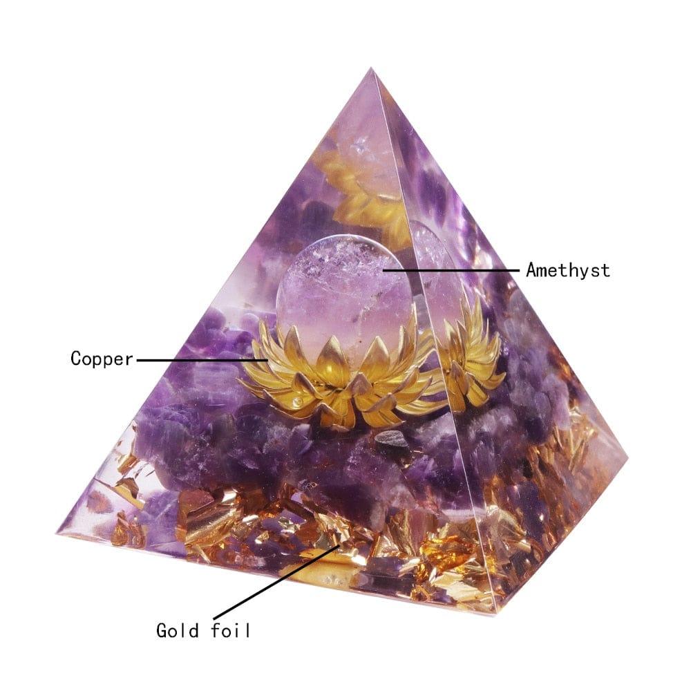 Shop 0 Healing Crystals Chakra Stones Emf Protection Orgone Pyramid Reiki Energy Meditation Pyramid For Positive Energy With Quartz Mademoiselle Home Decor