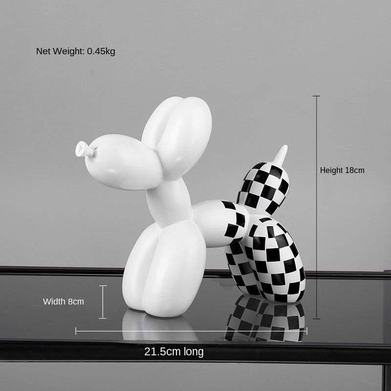 Shop 0 B Light luxury balloon dog decoration creative animal home living room soft outfit girl cute decoration home decoration Mademoiselle Home Decor