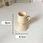 Shop 0 Beige tall Reno Candle Holder Mademoiselle Home Decor