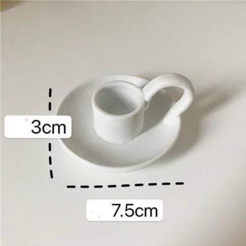 Shop 0 Ivory short Reno Candle Holder Mademoiselle Home Decor