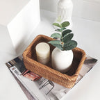 Shop 154104 8 x 17 x 25 cm Rima Hand Woven Organiser Mademoiselle Home Decor