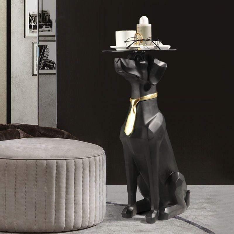 Shop 0 Figurines For Interior Home Decoration Accessories For Living Room American Dog Floor Ornament Room Decor Sculptures Statues Mademoiselle Home Decor