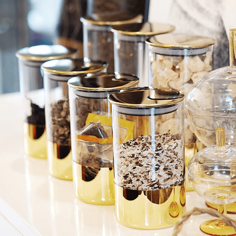 Shop Rodeol Glass Storage Jar Mademoiselle Home Decor