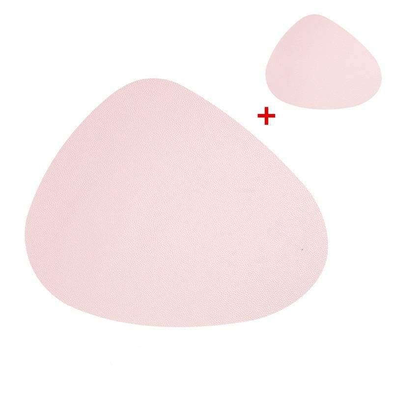 Shop 100003327 Pink Rokoko Placemat & Coaster Set Mademoiselle Home Decor