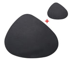 Shop 100003327 Black Rokoko Placemat & Coaster Set Mademoiselle Home Decor