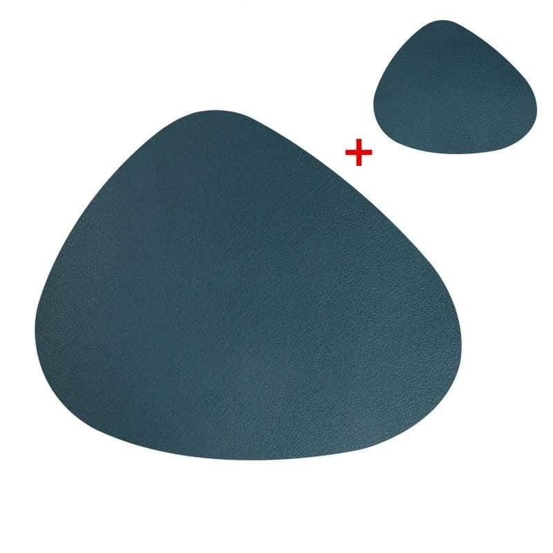 Shop 100003327 Green Rokoko Placemat & Coaster Set Mademoiselle Home Decor