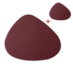 Shop 100003327 Red Rokoko Placemat & Coaster Set Mademoiselle Home Decor