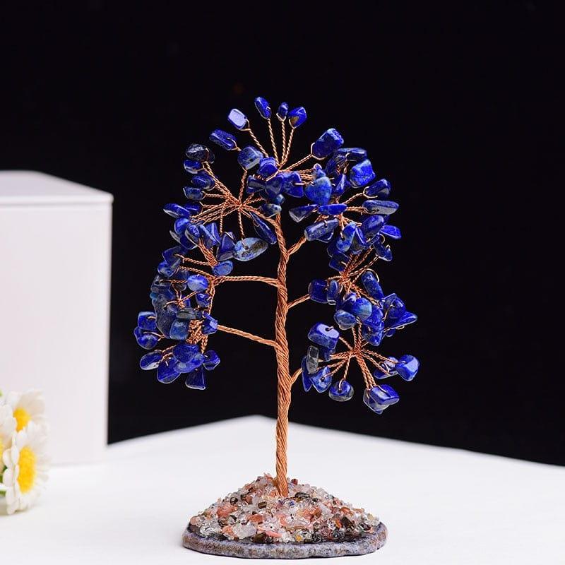 Shop 0 Lazuli / 1pc 1pc Natural  Amethyst Rose Quartz Tree of Life Rock Mineral Specimen Reiki Healing Home Decoration DIY Gifts Souvenir Mademoiselle Home Decor