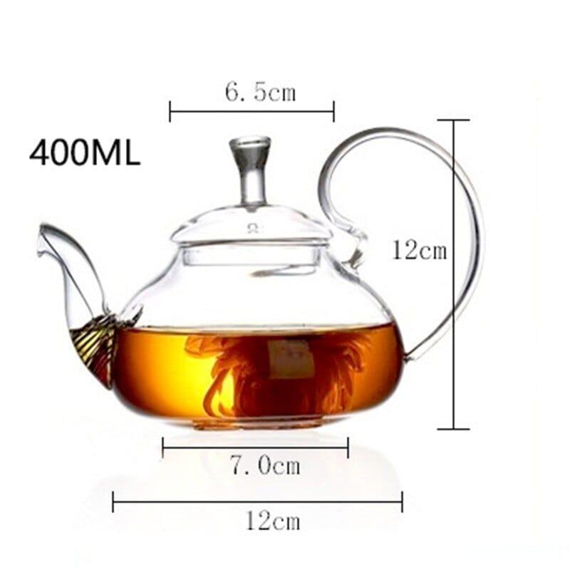 Shop 0 400ML Ruay Heat Resistant Teapot Mademoiselle Home Decor