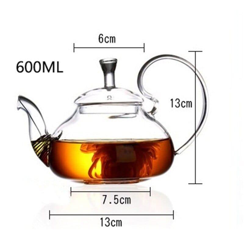 Shop 0 600ML Ruay Heat Resistant Teapot Mademoiselle Home Decor