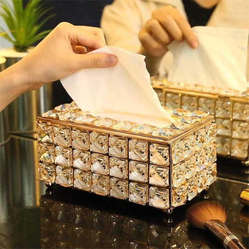 Shop 0 Golden tissue box Sacha Tissue Box Mademoiselle Home Decor