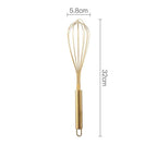 Shop 0 B Stainless Steel Gold Mesh Egg Beater Separate Oil Strainer Flour Sifter Sieve Colanders Flour Coffee Mesh Filter Kitchen Bakware Mademoiselle Home Decor