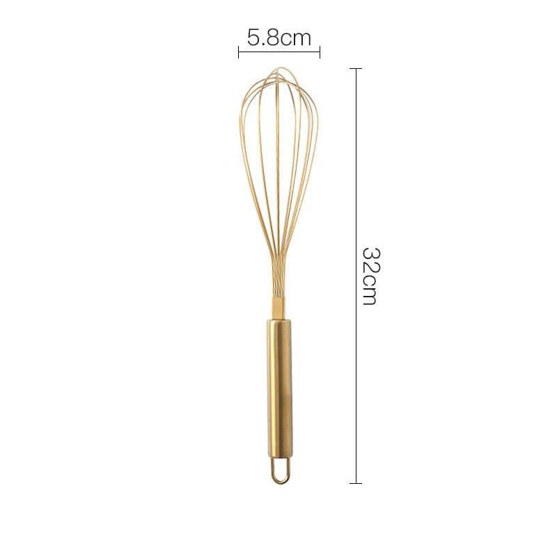 Shop 0 B Stainless Steel Gold Mesh Egg Beater Separate Oil Strainer Flour Sifter Sieve Colanders Flour Coffee Mesh Filter Kitchen Bakware Mademoiselle Home Decor