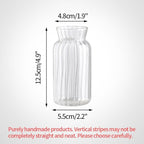 Shop 0 Glass Vase S2 Transparent Glass Vases for Plant Bottle Nordic Flower Vase Hydroponic Terrarium Container Flower Table Pot ваза для цветов Mademoiselle Home Decor