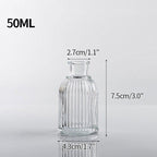 Shop 0 Glass Vase S7 Transparent Glass Vases for Plant Bottle Nordic Flower Vase Hydroponic Terrarium Container Flower Table Pot ваза для цветов Mademoiselle Home Decor