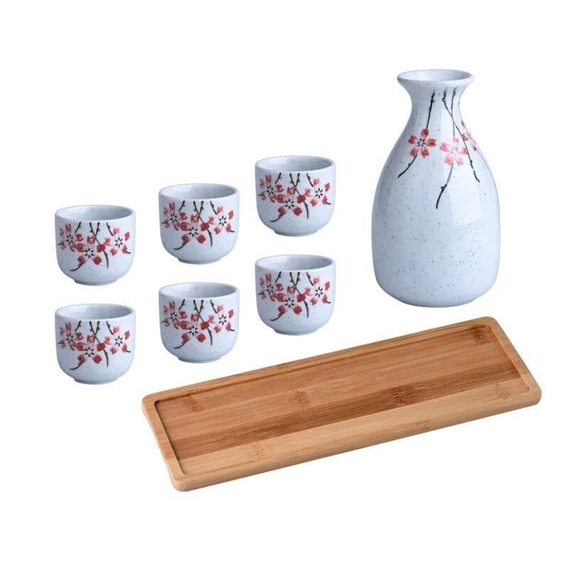 Shop 0 Sakura Sake Set Mademoiselle Home Decor