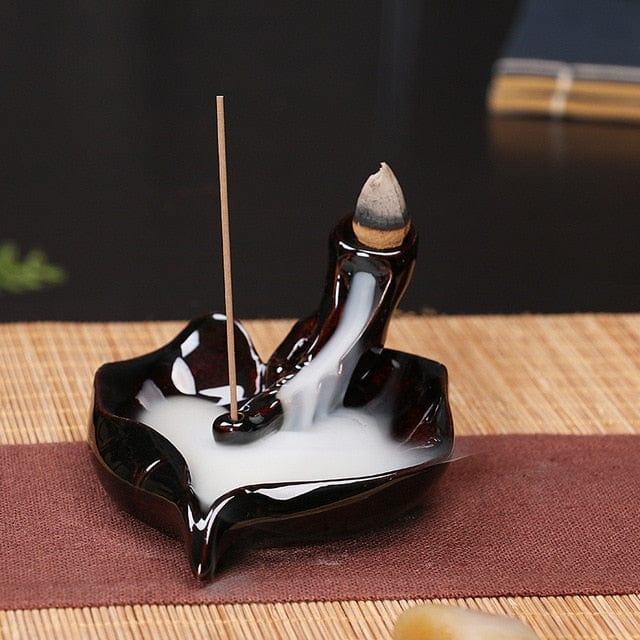 Shop 0 Free 20cones Creative Home Decor Backflow Stick Incense Burner Ceramic Censer Home Decoration Use In Home Teahouse Mademoiselle Home Decor