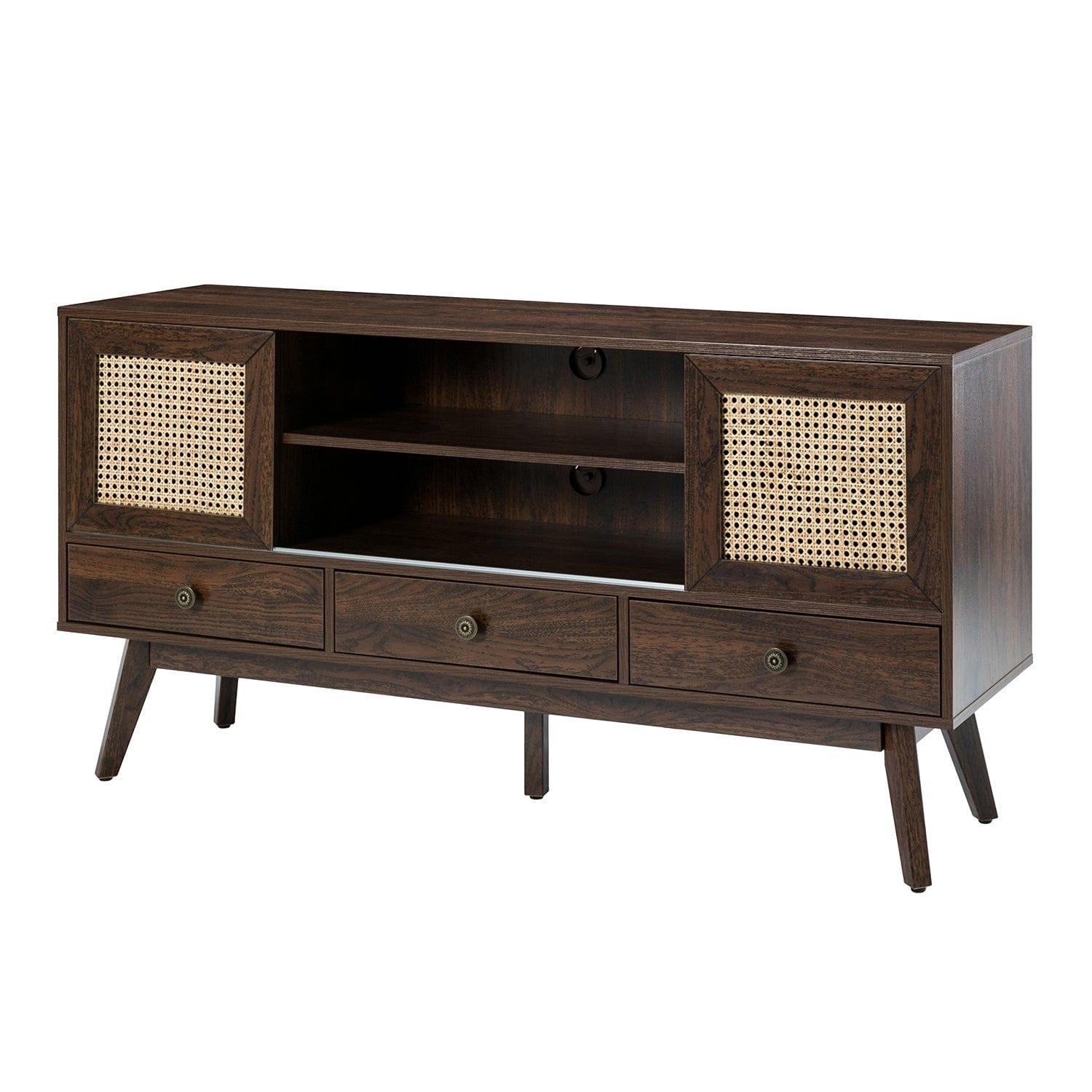 Shop Thetis TV Stand with Two Doors for TVs up to 65" Mademoiselle Home Decor