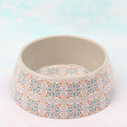 Shop 200003781 Beige Santorini Pet Bowl Mademoiselle Home Decor