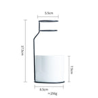 Shop 200001438 Small Sarakiniko Vase Mademoiselle Home Decor