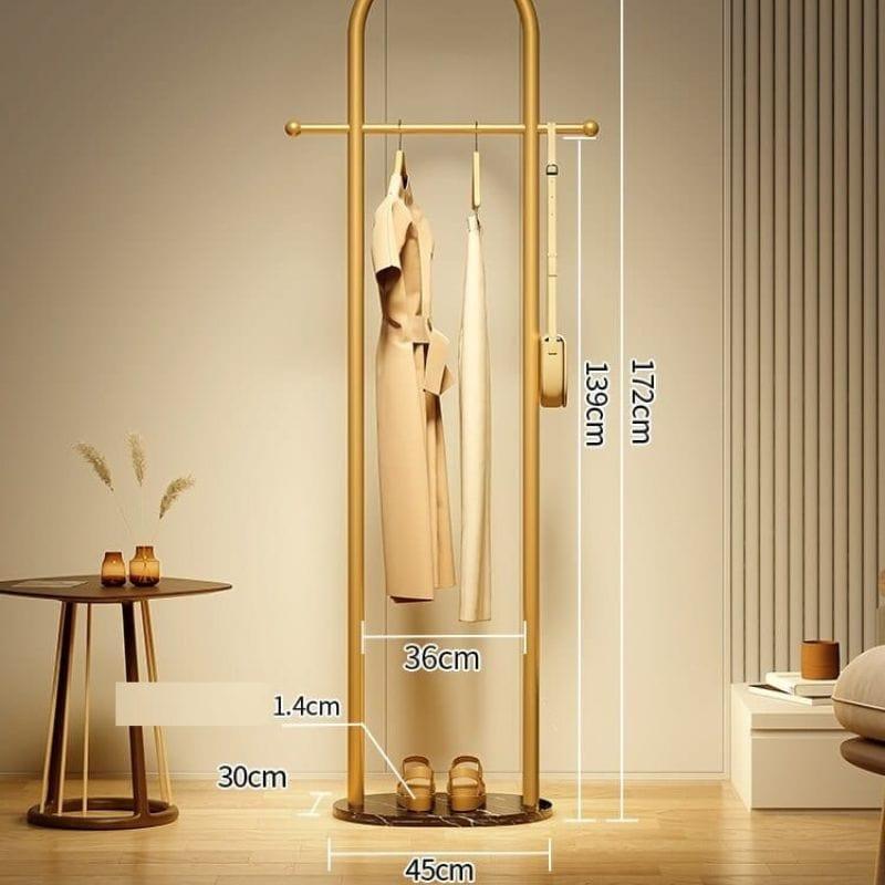 gold dress rack Rose Gold Clothing Rack
