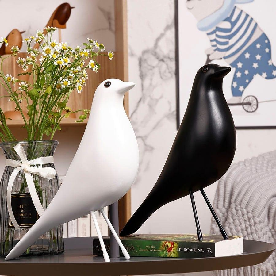 Shop 0 Home Decoration House Bird Wooden Craft  Bobo Feeder For Angry Birds Tweety Artificial Decor Mademoiselle Home Decor