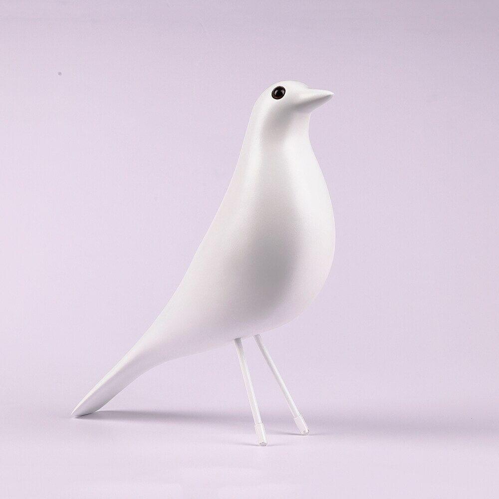 Shop 0 White Home Decoration House Bird Wooden Craft  Bobo Feeder For Angry Birds Tweety Artificial Decor Mademoiselle Home Decor