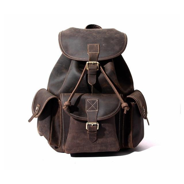 Shop Dark Brown Seychelles Backpack Mademoiselle Home Decor