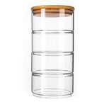 Shop 0 Glass Food Storage Jar Sealed Moisture-Proof Multi-Grain Container Stacked Multi-Layer Kitchen Refrigerator Fruit Salad Bowl Mademoiselle Home Decor